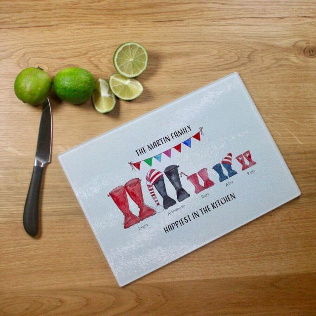 ENDED- Win a Bespoke Glass Chopping Board from This is Nessie for Christmas