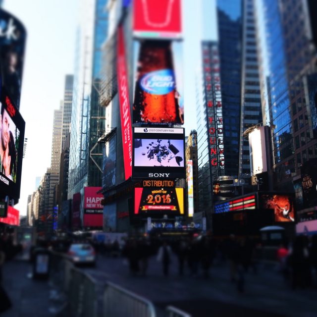 Time’s Square Ball Drop, New Year’s Eve, New York