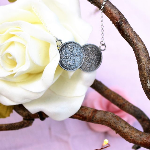 A Treasured Gift: Lucky Sixpence Necklace